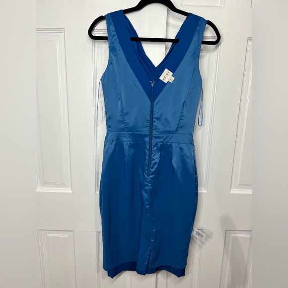 Reiss Harmony Royal Blue Sleeveless Cocktail Dress with Pockets Sz 4 - Picture 12 of 12